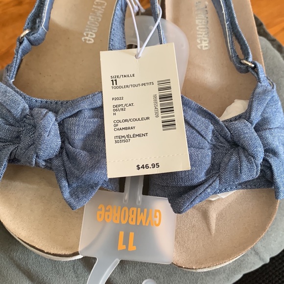 🎁🎄 🎁🎄🎁🎄 🎁🎄🎁
🆕 Girls Espadrille Sandals - Chambray - Picture 6 of 7